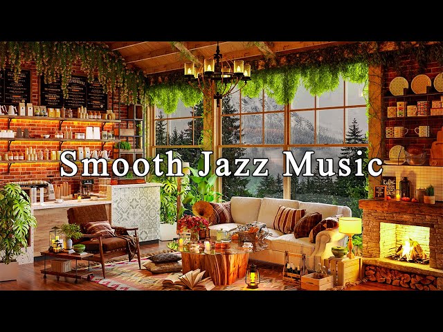 Study, Work, Unwind with Smooth Jazz Music & Coffee Shop Ambience ☕ Relaxing Jazz Instrumental Music