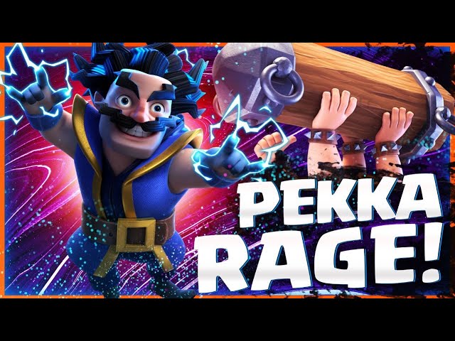 Pekka Bridge Spam With Rage Is Crazy!🔥 - Clash Royale