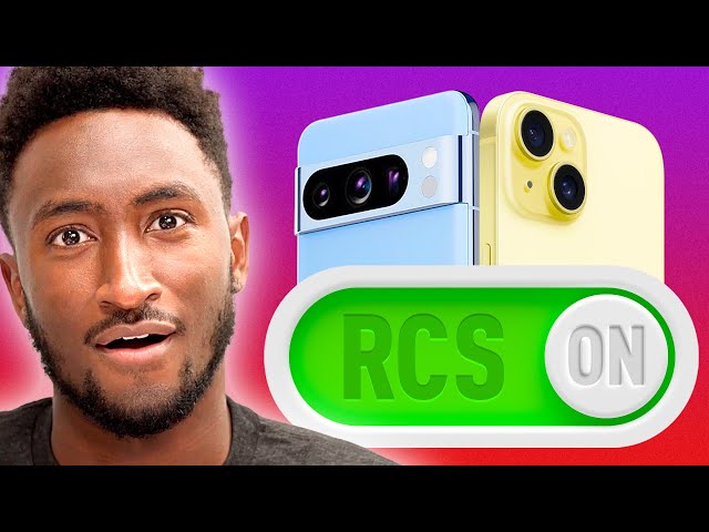 Apple Agrees to Turn on RCS for the iPhone!