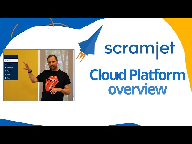Overview of the Scramjet Cloud Platform after registration & CLI setup