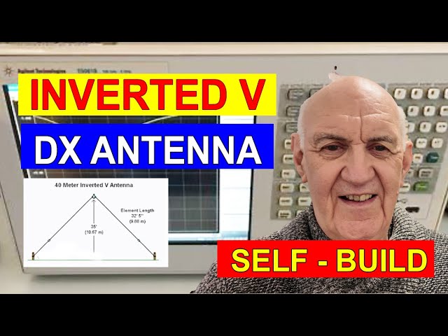 INVERTED V HF DX ANTENNA - From a Back Yard