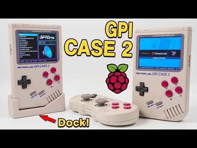 This Amazing Pi CM4 Handheld Has a Dock! - GPI Case 2 Review