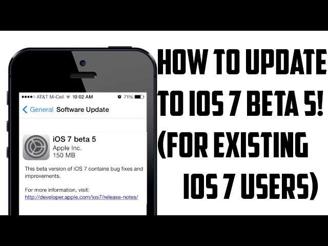 iOS 7 Beta 5 - New Features Overview & How To Update!