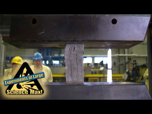 Science Max | HYDRAULIC PRESS | GIANT EXPERIMENTS