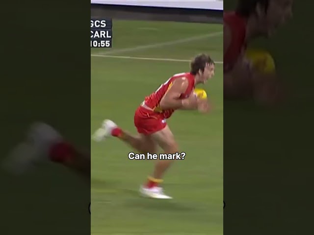 The first goal ever in Gold Coast's history #afl #goldcoastsuns #charliedixon