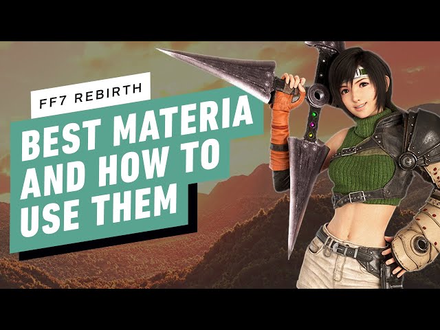 FF7 Rebirth - How To Find and Use the Best Materia