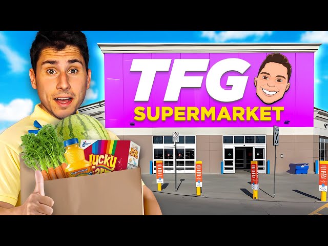 I Opened The Official TFG Supermarket!