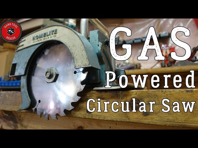 Rare Gas-Powered Circular Saw [Rescue]
