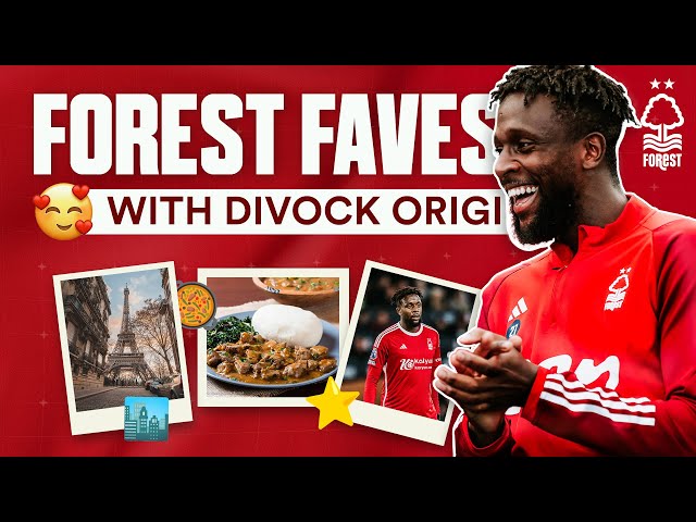 DIVOCK ORIGI | FOREST FAVOURITES 🥰❤️ | PREMIER LEAGUE