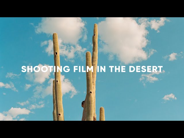 Shooting Medium Format Film in the Desert - Mamiya 645 Super