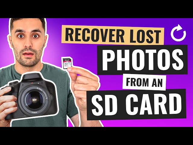 Recover Lost PHOTOS from an SD Card | Method with 97% Success Rate