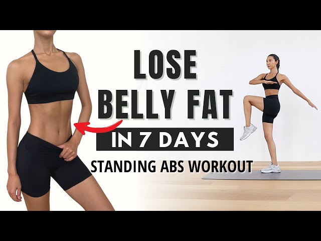 🔥LOSE BELLY FAT in 7 days🔥 60 MIN Standing Abs Workout