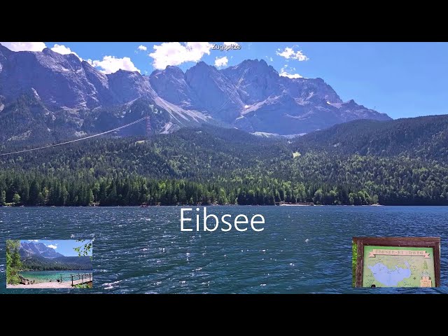 34. Eibsee - ein See unterhalb der Zugspitze - Grainau