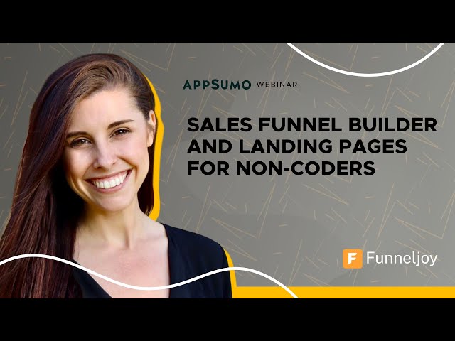Build no-code, customized funnels and landing pages with an intuitive interface using Funneljoy