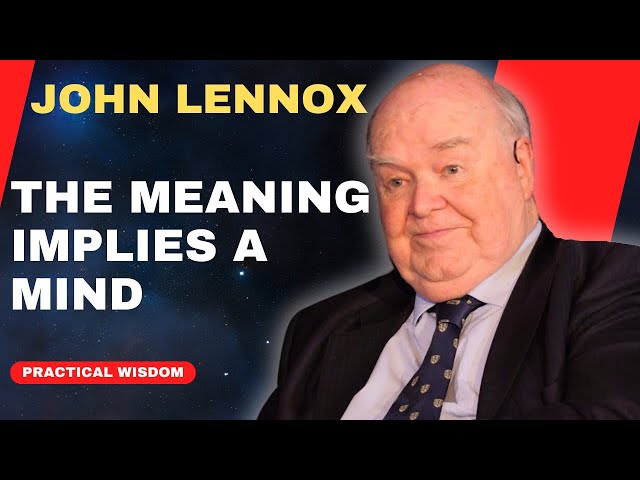 John Lennox: Science DOESN'T Explain What You Think It Does (Brilliant Insights!)