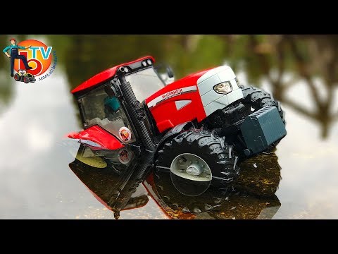 TRACTOR videos for children | Traktor for Kids | RC Tractor McCormick BRUDER Toys