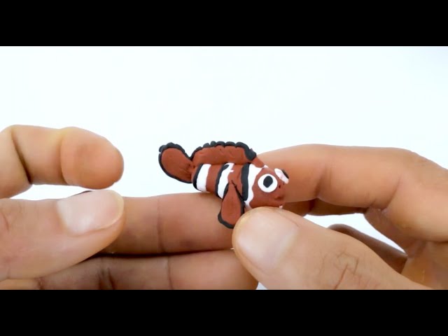 DIY How to Make  FISH Doll with Polymer Clay | REFRESH