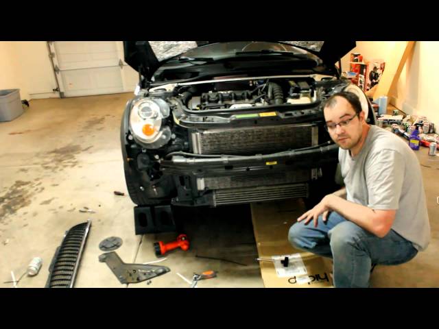 How To Install An Intercooler Upgrade On An R56 Mini Cooper Or Most Other Vehicles