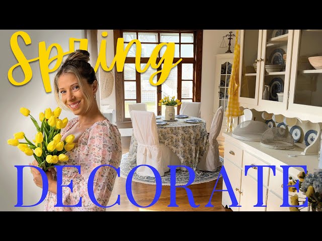 Decorating My ENTIRE Home for Spring 2024! Charming Spring Decor Ideas: Traditional Old World Look!