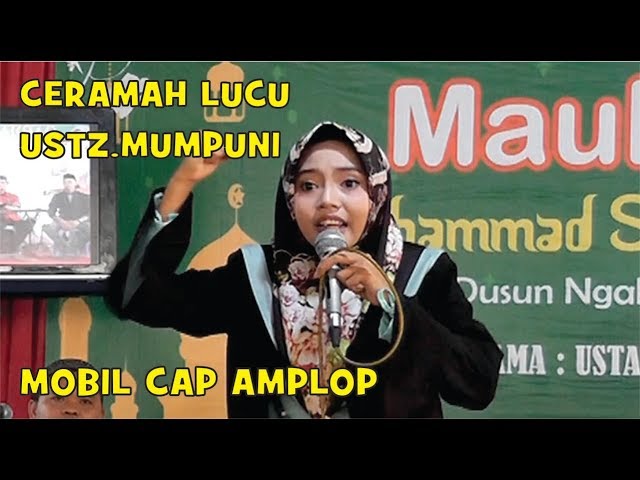 CERAMAH LUCU MUMPUNI  - MOBIL CAP AMPLOP