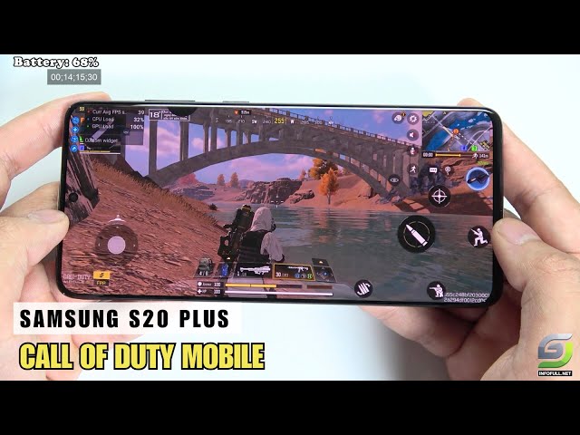 Samsung Galaxy S20 Plus test game Call of Duty Mobile CODM |  Snapdragon 865