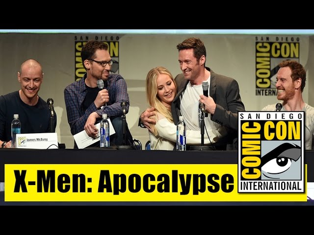 X-men: Apocalypse | Comic Con 2015 Full Panel (Hugh Jackman, Jennifer Lawrence, Michael Fassbender)