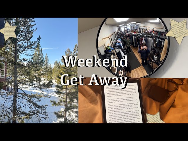 VLOG ★ Weekend get away 🌨️ || + Cabin, Snow and Grandparents ||