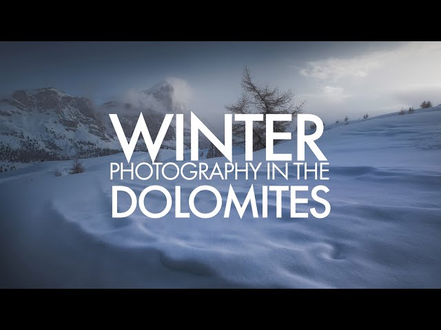 Winter Photography in the Dolomites