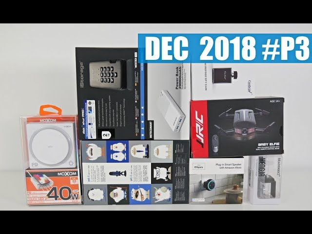 Coolest Tech of the Month December 2018 PART III - EP#23 - Latest Gadgets You Must See