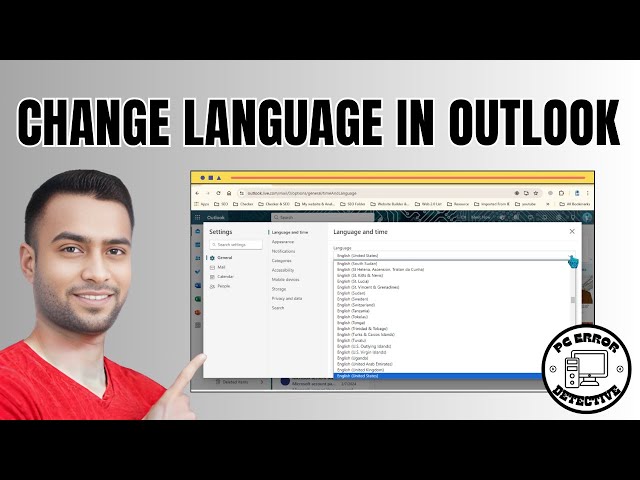 How to Change Language in Outlook | Make Emailing Easier