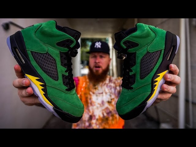 HOW GOOD ARE THE JORDAN 5 OREGON SNEAKERS?! (Early In Hand Review)