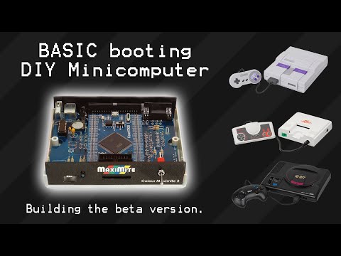 BASIC in 2020 - DIY microcomputer w/ early 90's graphics - Colour MaxiMite 2 (build/test)