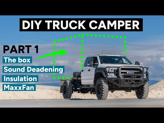 DIY Expedition Box Truck Build » Part 1 » MaxxFan & Havelock Wool Install 🛠️