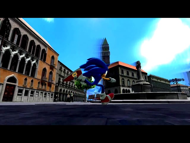 (RARE) Sonic 2006 XBLA Trailer except it has sounds instead of music