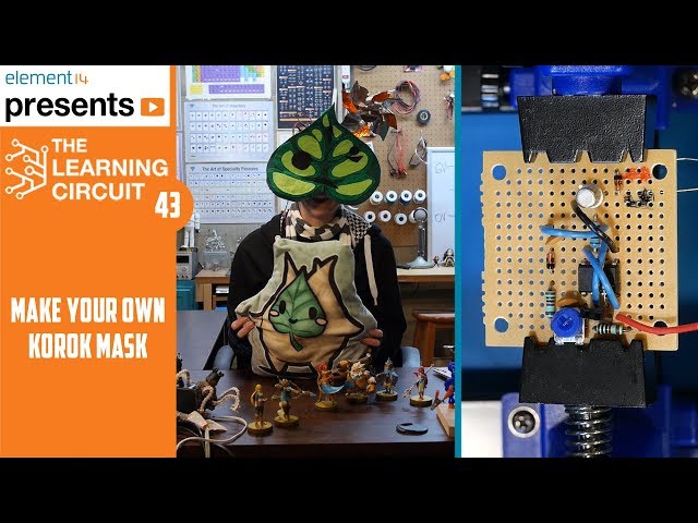 Zelda Korok Mask with DC Motors - The Learning Circuit