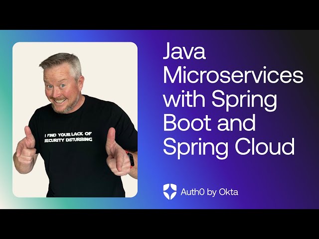 Java Microservices with Spring Boot and Spring Cloud