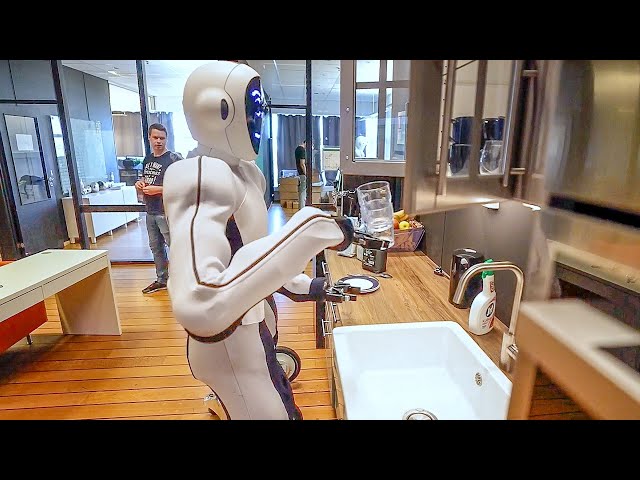 Robot Uses ChatGPT 4 To Do The Dishes