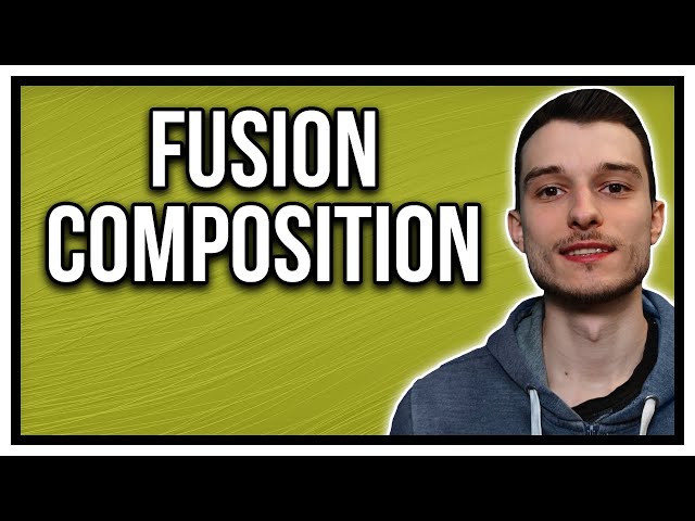 DaVinci Resolve 17 Fusion Composition Tutorial deutsch [2022]