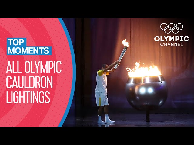 Every Olympic cauldron lighting | Top Moments