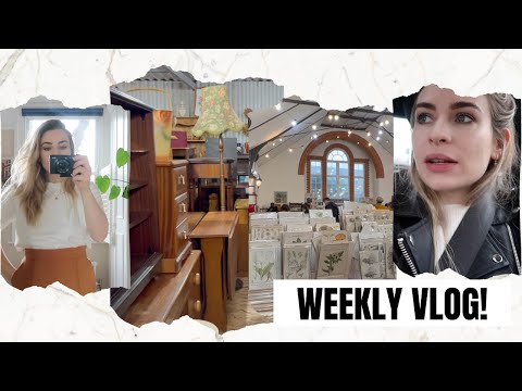 GOING TO A FLEA MARKET | Weekly Vlog #224