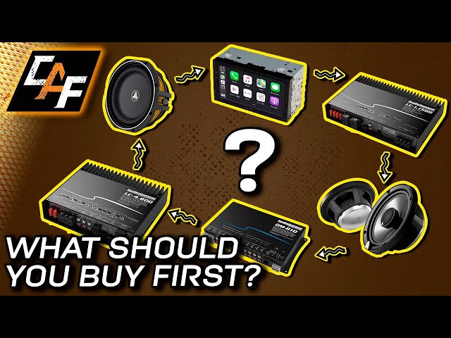 Car Audio on a Budget? What should you upgrade first and last for YOUR SYSTEM?