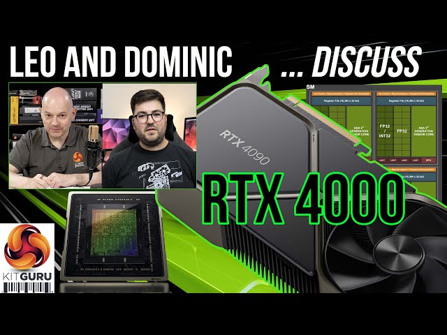 Leo and Dominic chat about NVIDIA RTX 4000