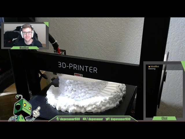 My Largest 3d Print To Date! 40+ Hours On The JGAurora A5 Printer Chat