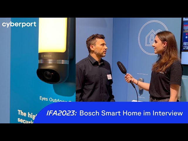 Bosch Smart Home im Interview: Matter, Eyes Außenkamera II, Smart Home Konfigurator | Cyberport