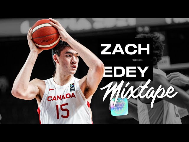 The Zach Edey Show: 7'4" of Canadian Chaos 💥 | FIBA Highlights