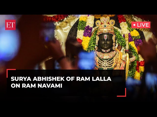 Surya Abhishek of Ram Lalla: India waits to see moments of celestial glory | Live from Ayodhya