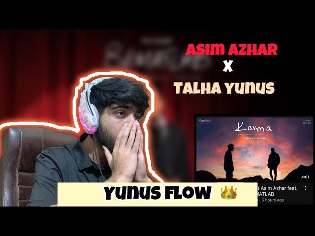 Reaction on Karma (Lyric Video) Asim Azhar feat. Talhah Yunus | BEMATLAB