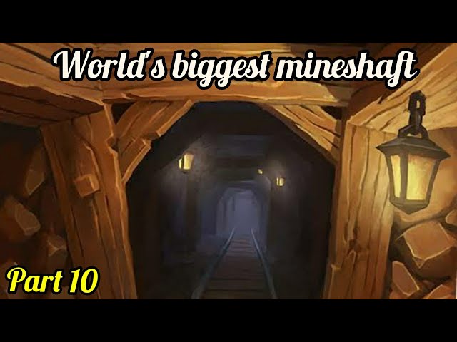 I found world's biggest mineshaft | PART 10 #minecraft #minecrafthardcormode