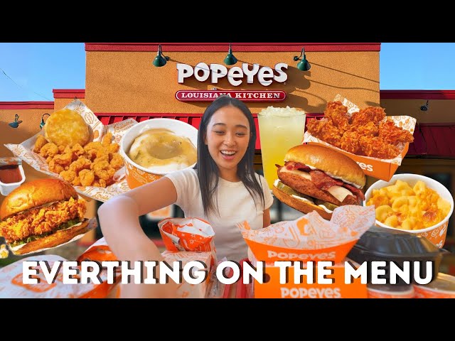 Food Science Major Rates Everything on the Popeyes Menu