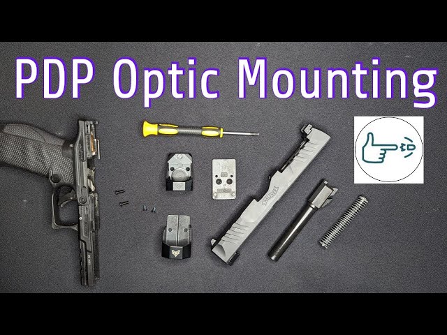 Walther PDP optic mounting! Install overview and other considerations